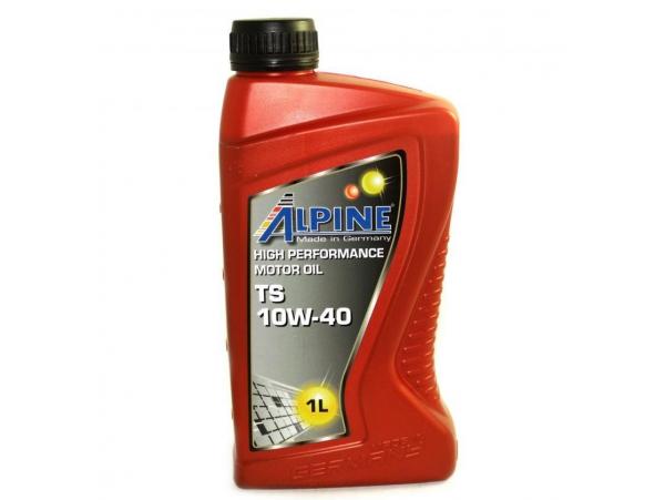 Масло моторное полусинтетическое - Alpine TS 10W-40 1л